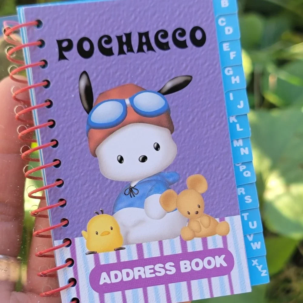 New, never been used vintage 90s Y2K kawaii Sanrio Pochacco address book